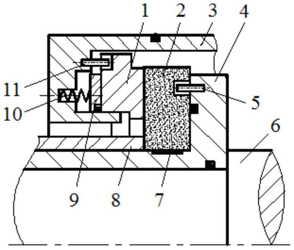 Mechanical seal with controllable wave seal face seal ring