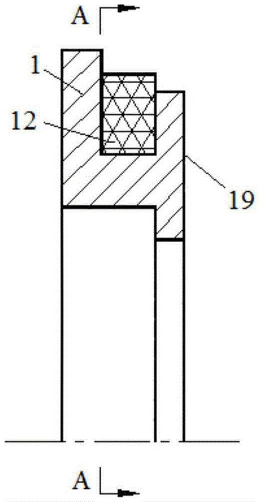 Mechanical seal with controllable wave seal face seal ring