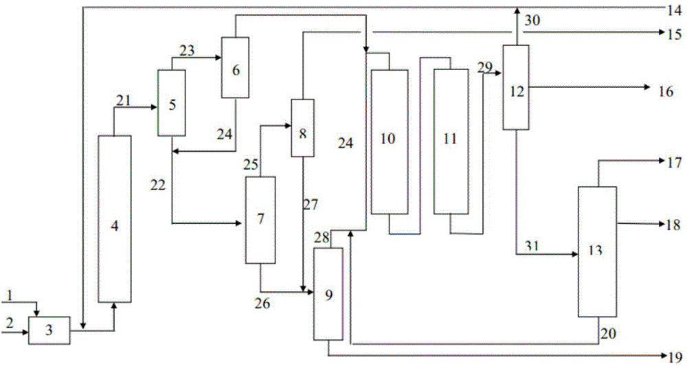 Method for producing high-quality fuel oil by heavy oil hydrocracking