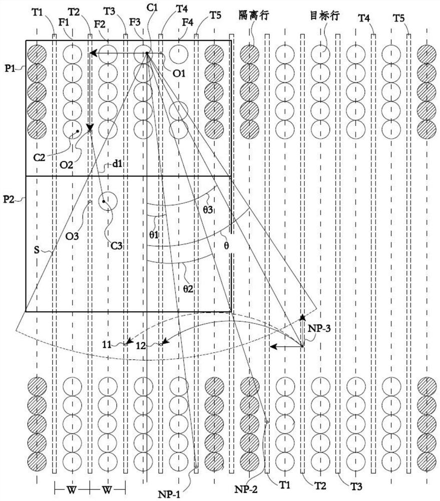 Navigation method of execution terminal and electronic equipment