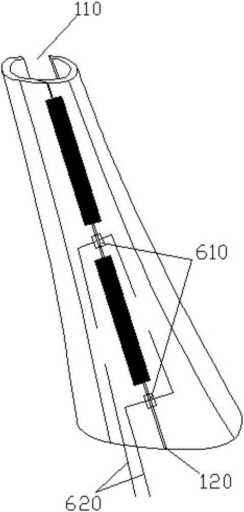 Escalator entrance and exit protection device