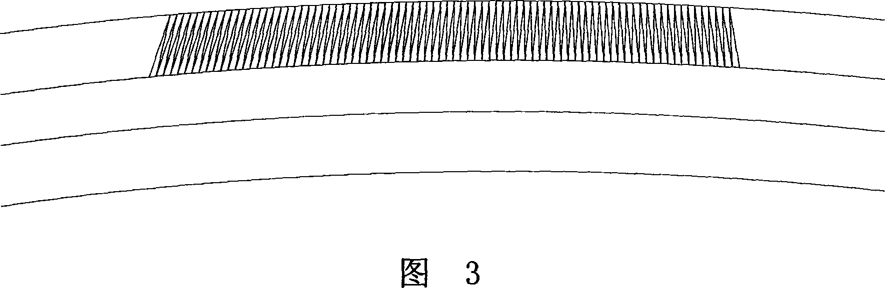 Method of manufacturing double-distortion arc box body structure