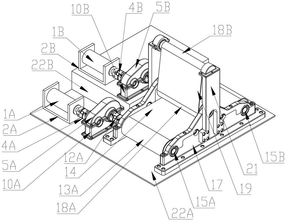 Mechanical printing paper ink removal method and mechanical printing paper ink removal device