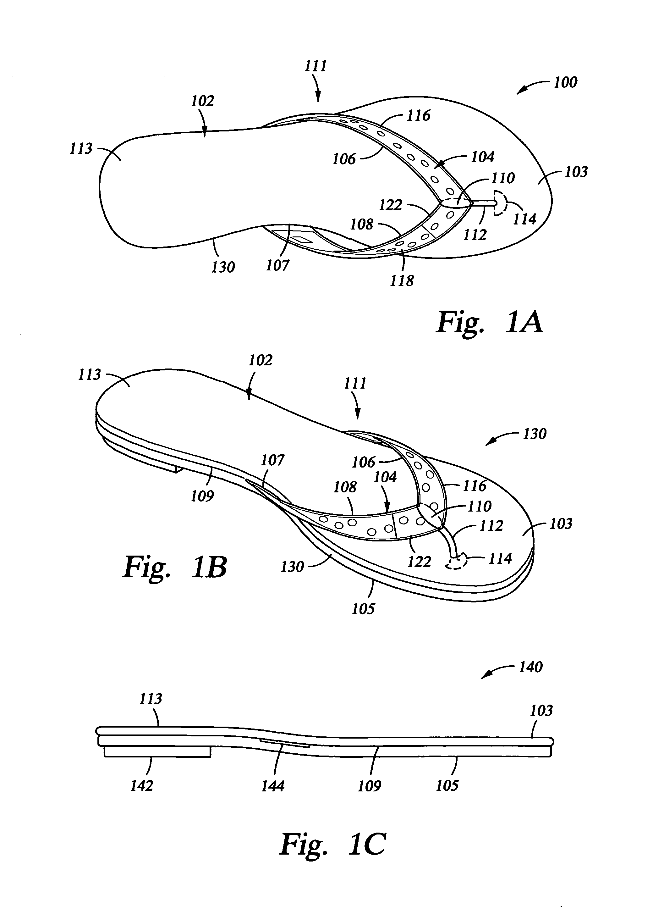 Zori style shoes with bird in flight inserts