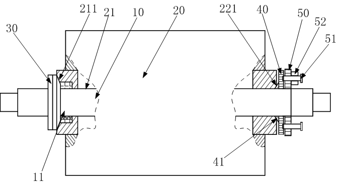 Fixing mechanism for brush roller of circuit board grinding machine