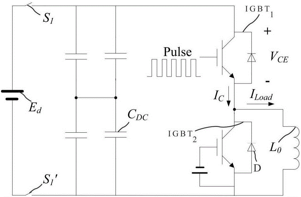 IGBT switch instant surge suppression apparatus and method for PWM current converting system