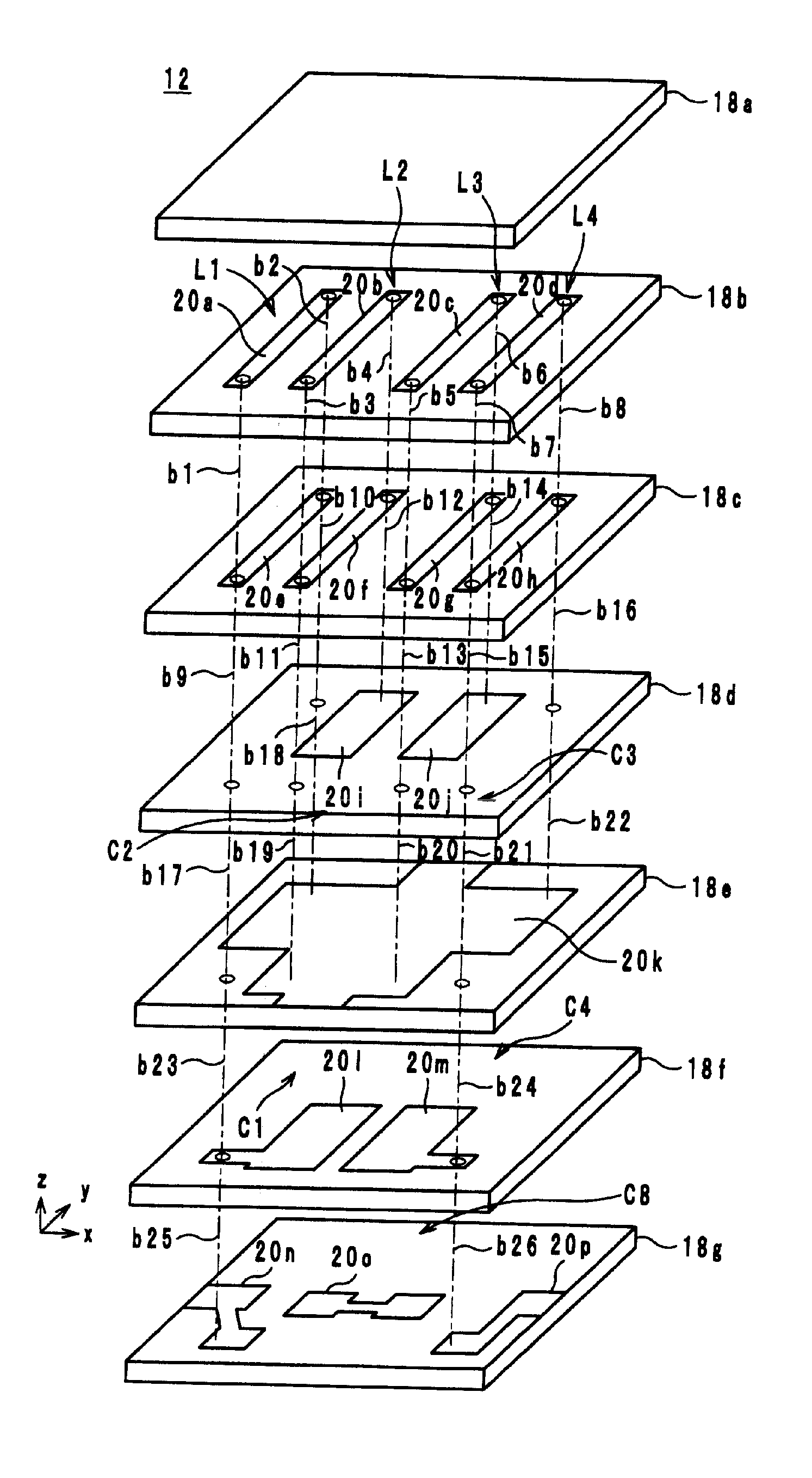 Electronic component and method for making the same