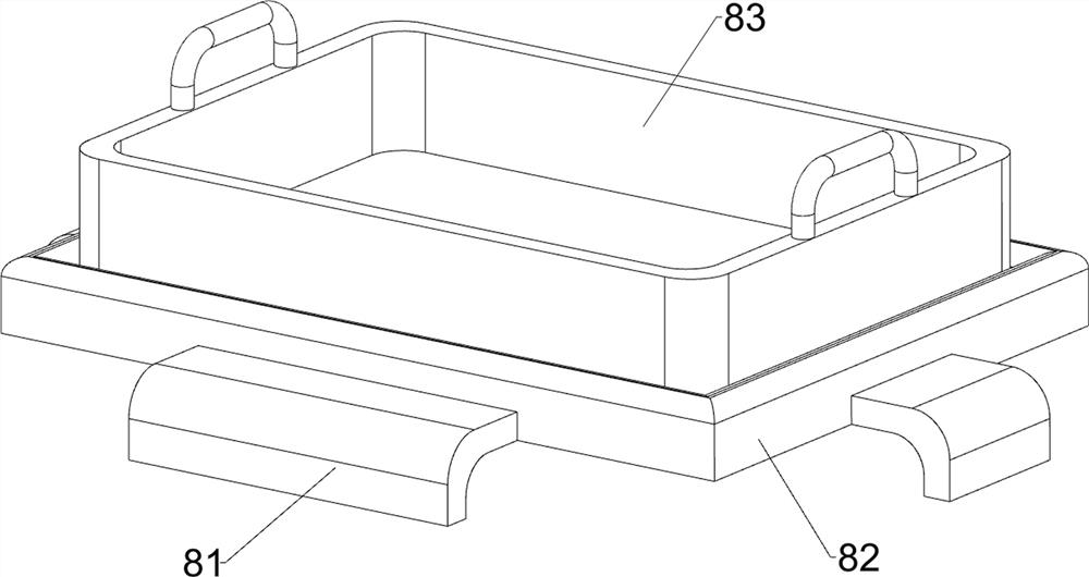 A pressing and shredding device for Chinese herbal medicine used in traditional Chinese medicine