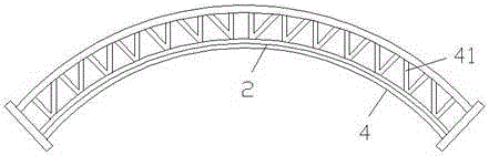 Cleaning and maintaining device provided with flickering indicator lamp and used for outdoor steel member