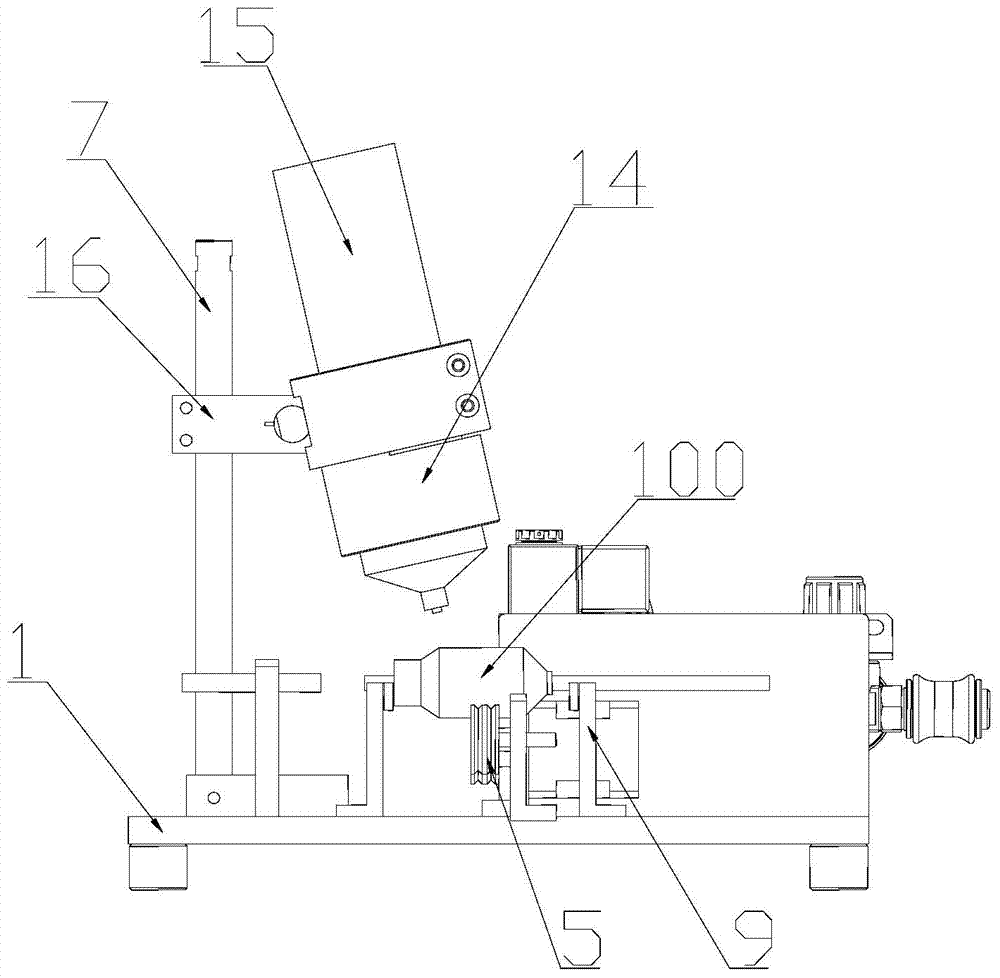 Rotor-blade gluer