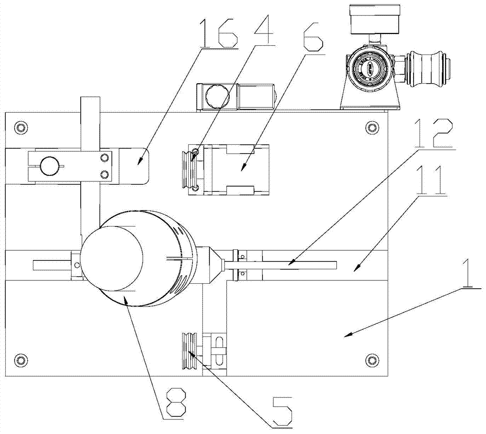 Rotor-blade gluer