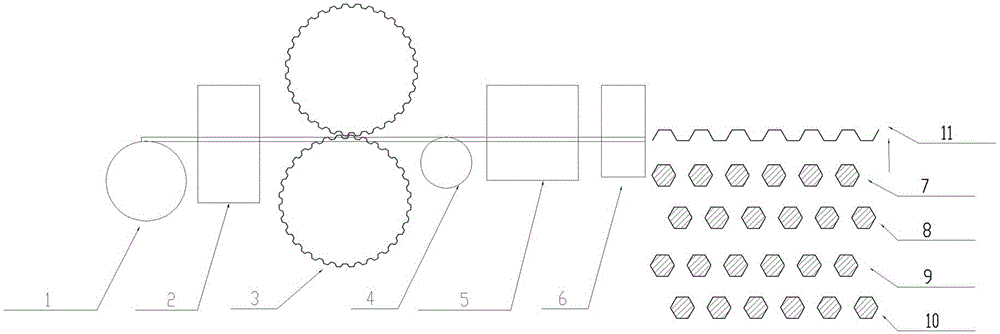 Hexagonal honeycomb, preparation method and application thereof