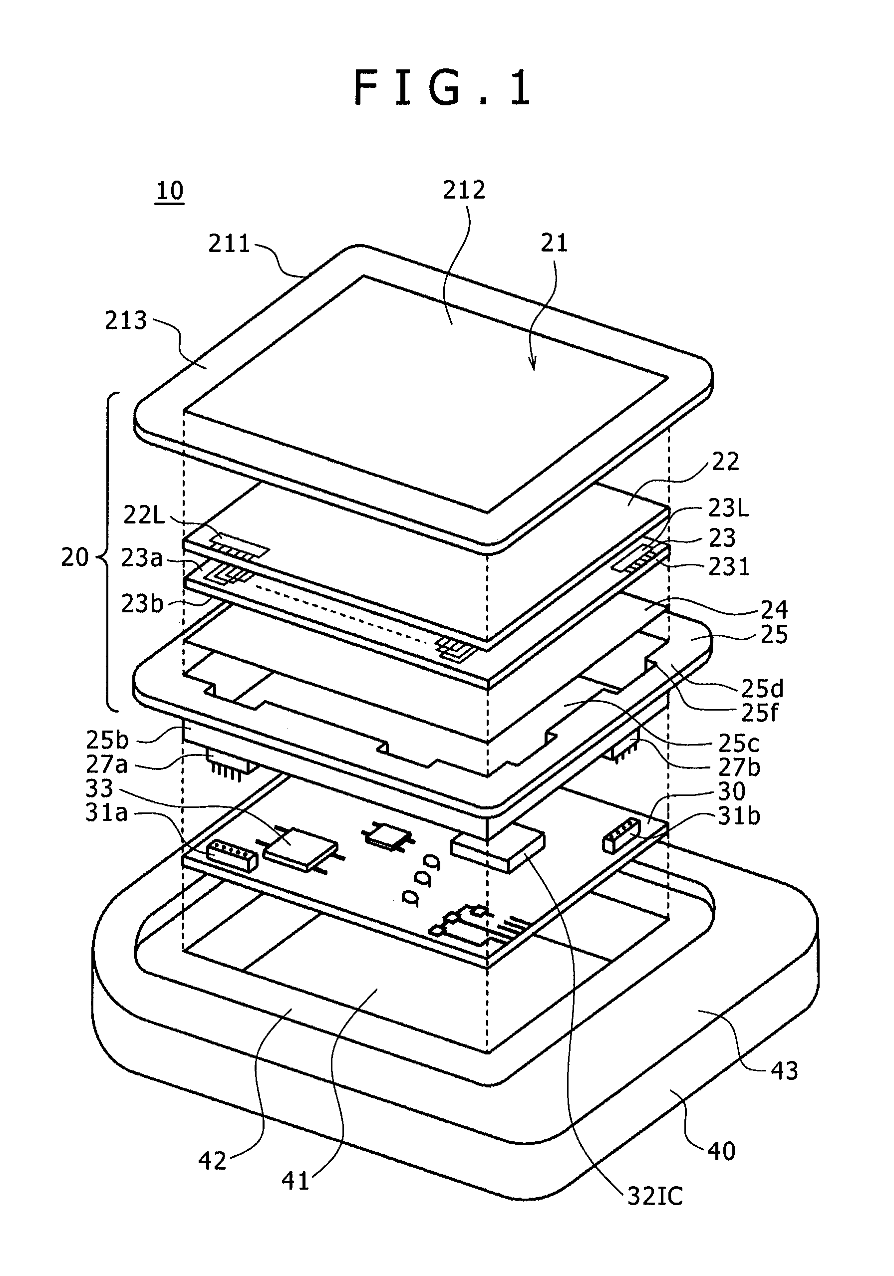 Position detecting device, display appratus, and portable apparatus