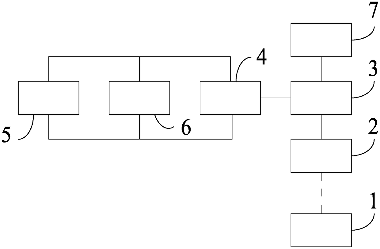 Hydraulic system for excavator and excavator