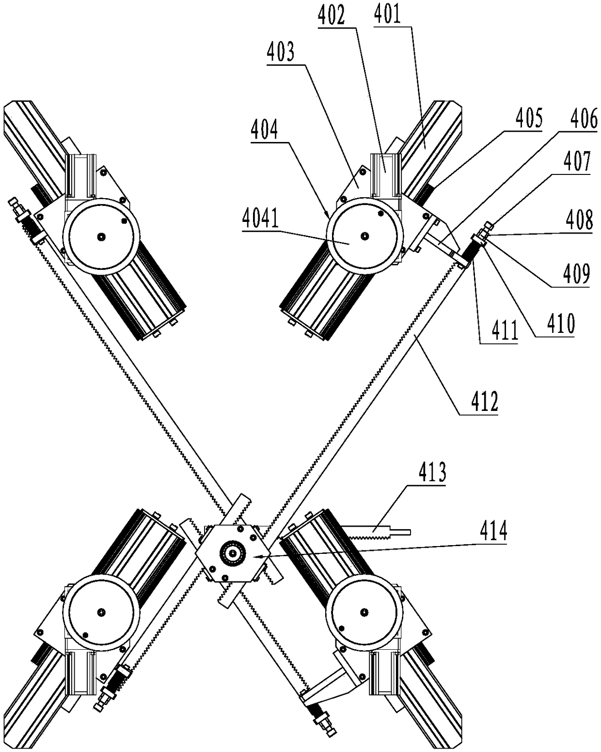 Wheel non-destructive testing equipment