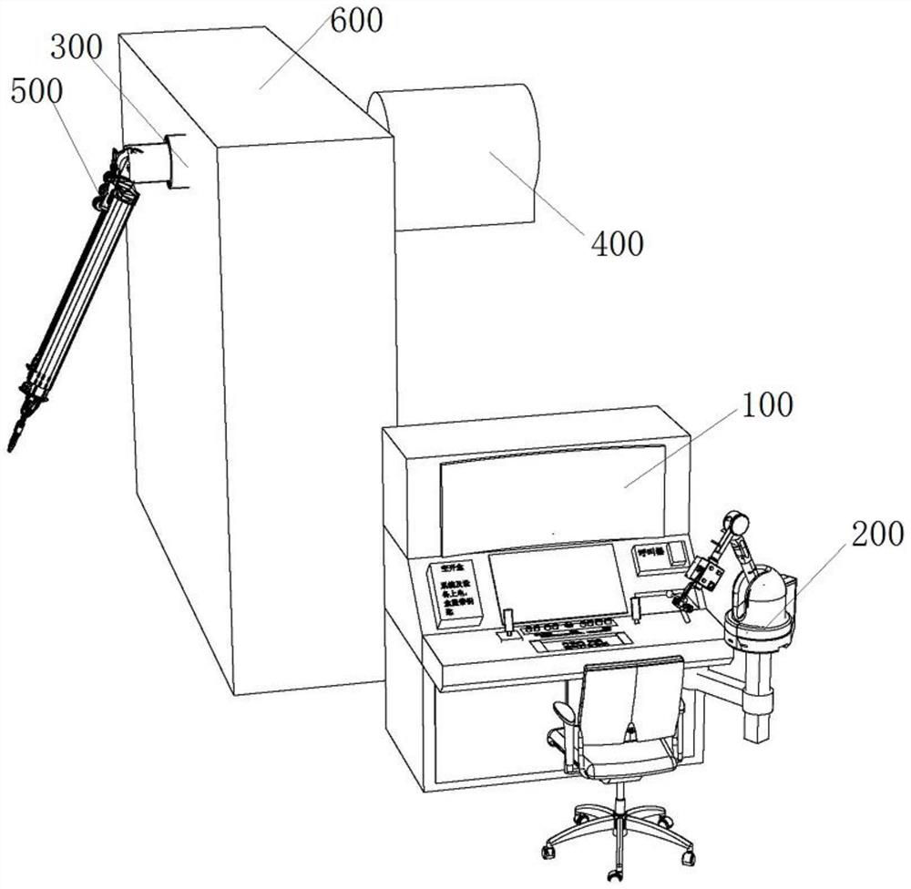 Force feedback master-slave manipulator system installed in irradiation environment