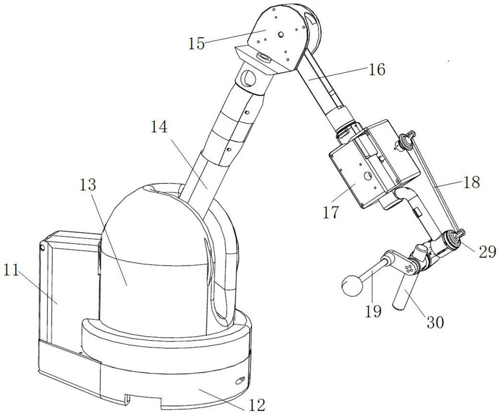 Force feedback master-slave manipulator system installed in irradiation environment