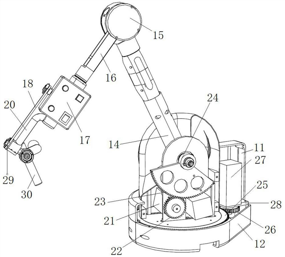 Force feedback master-slave manipulator system installed in irradiation environment