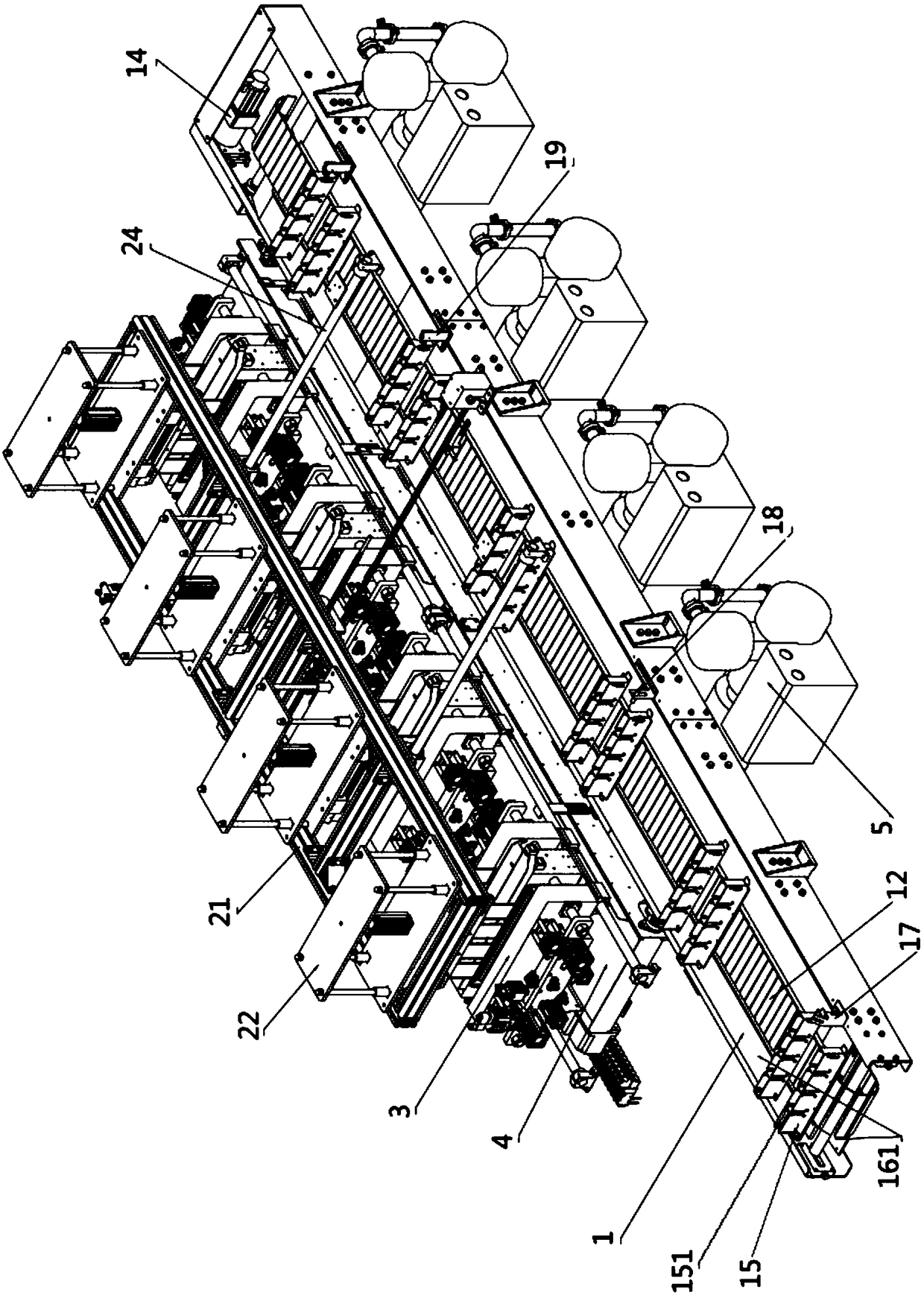 An automatic vacuum packaging machine