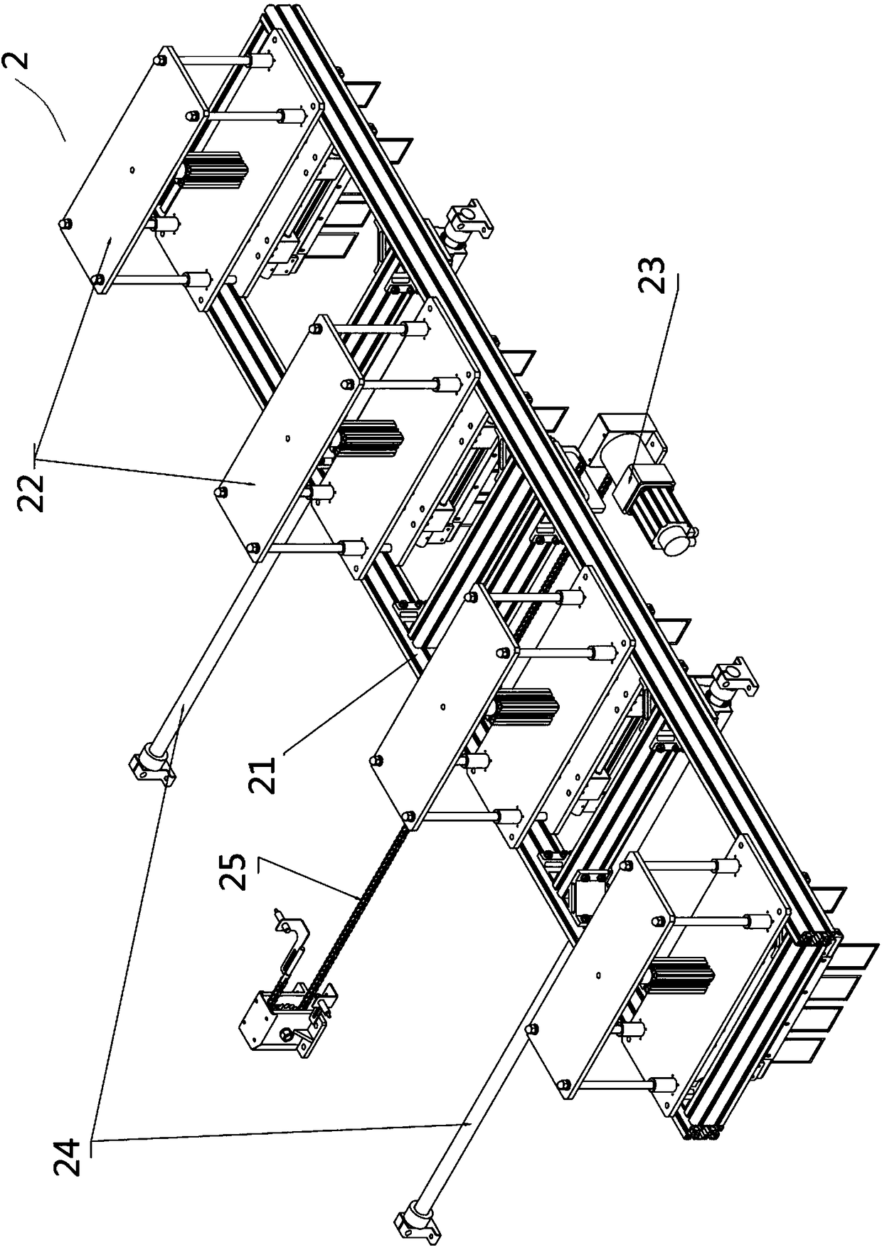 An automatic vacuum packaging machine