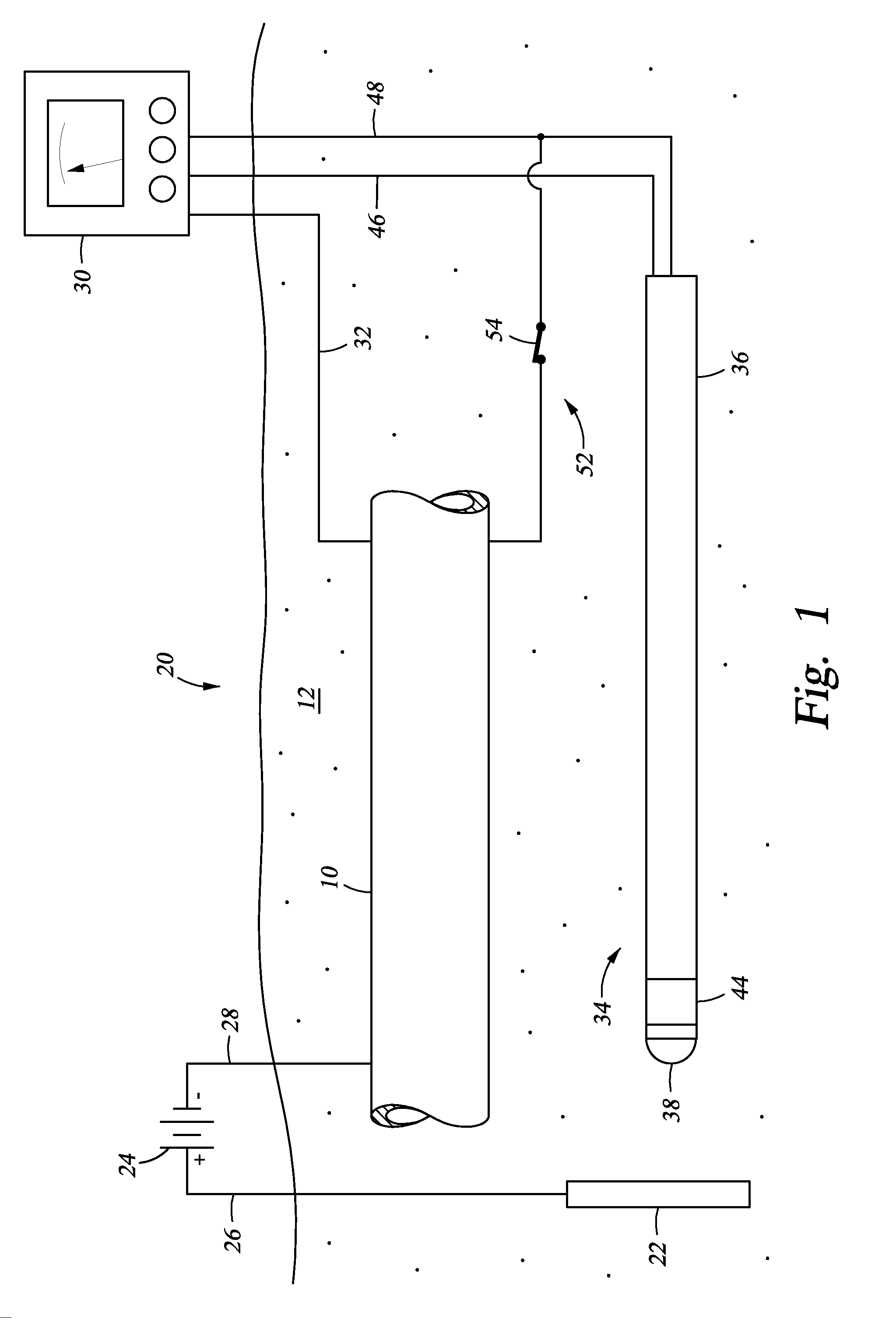 Cathodic protection assessment probe