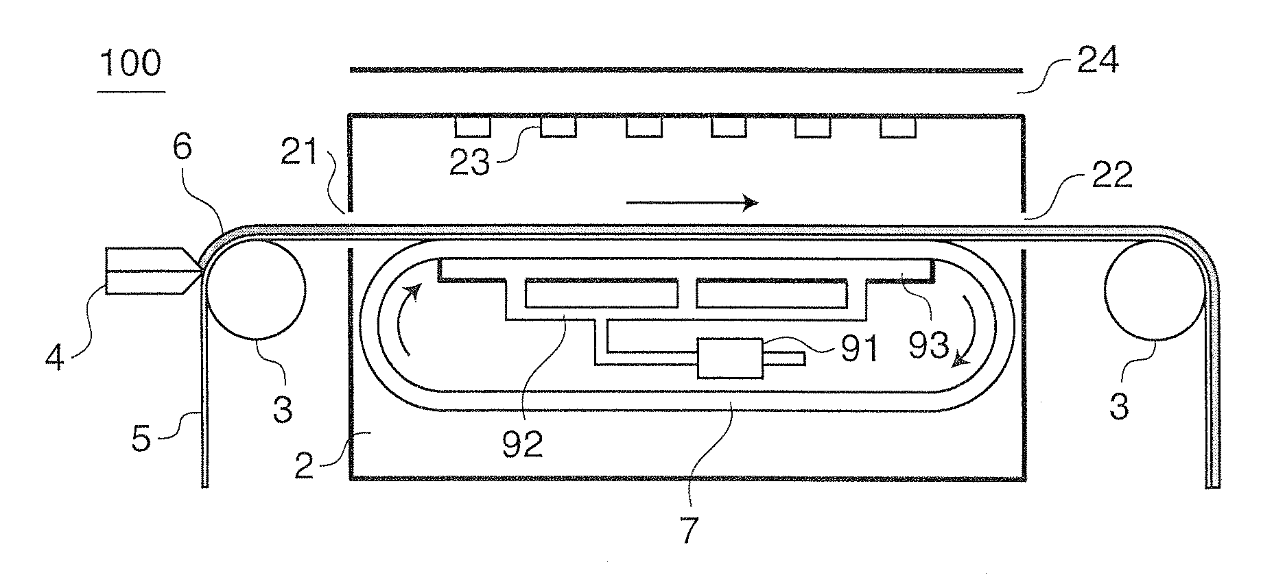 Electrode dryer and method for drying electrode