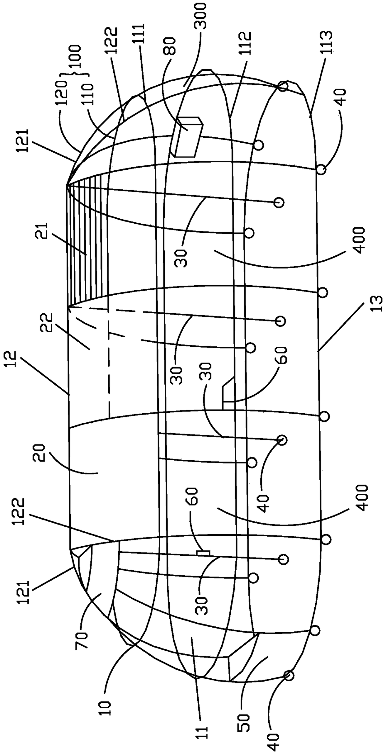 Cage fire protection device and system