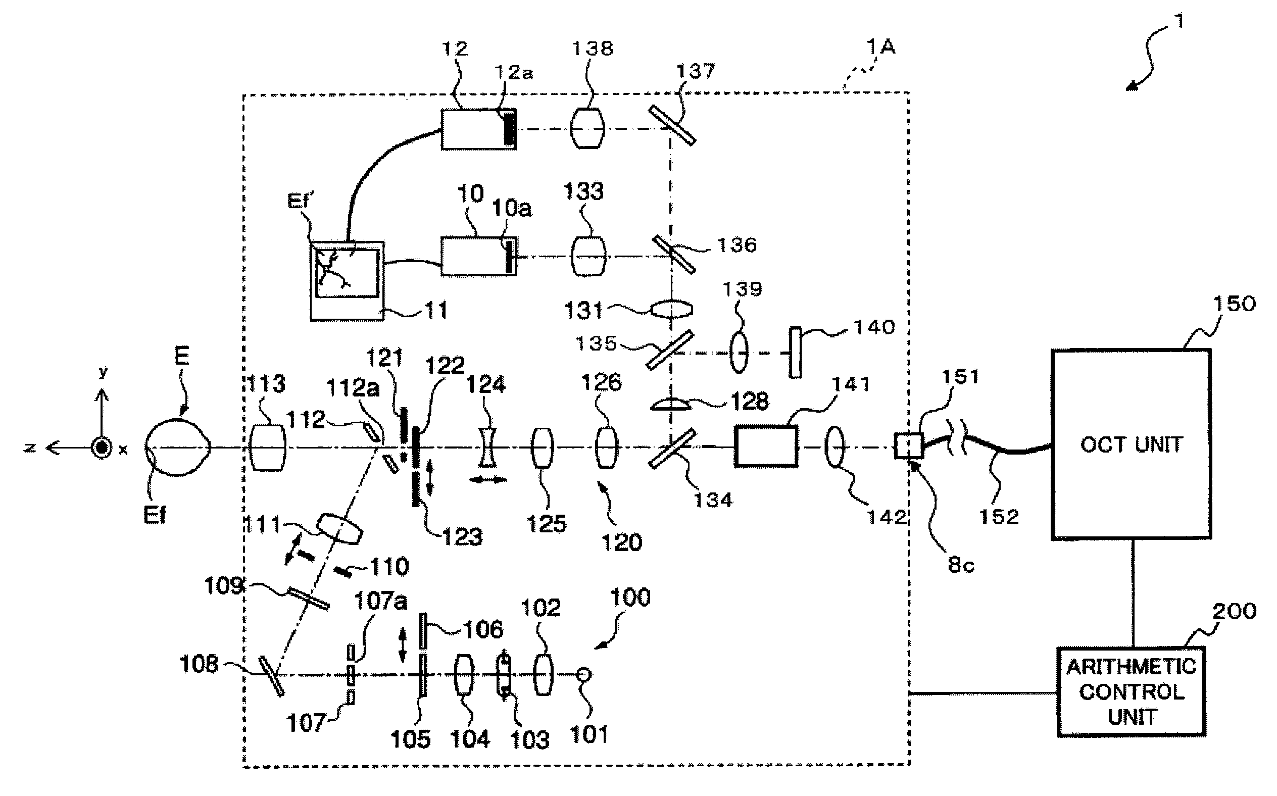 Fundus oculi observation device and fundus oculi image processing device