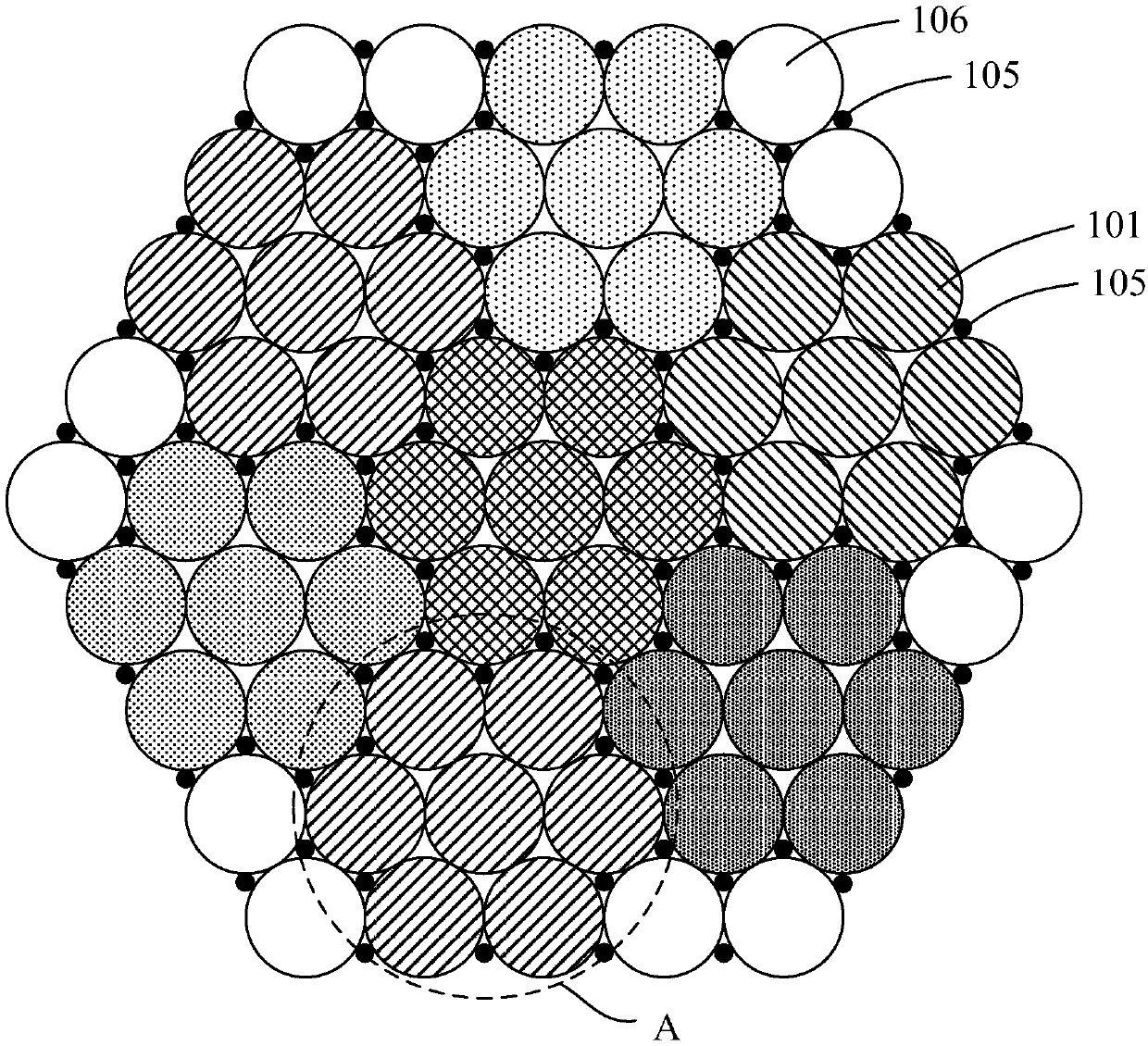 Optical fiber panel and debugging method thereof