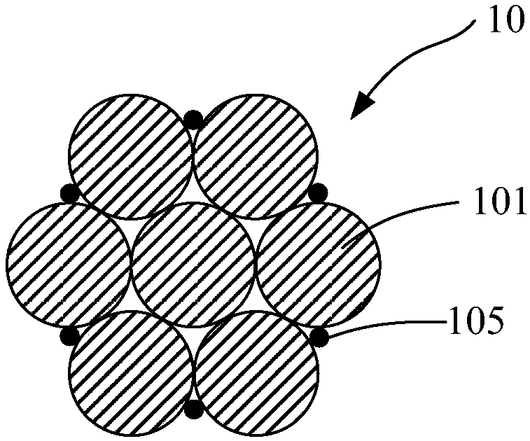 Optical fiber panel and debugging method thereof