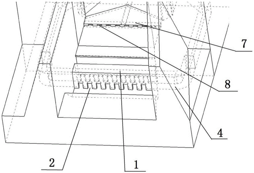 Fishing lock and method of passing fish