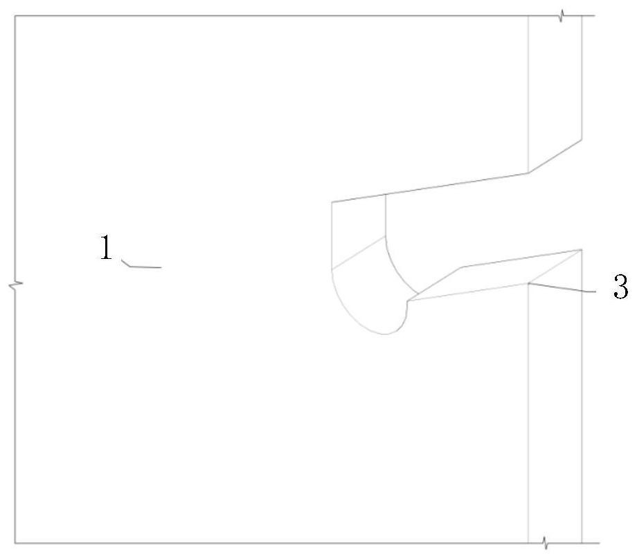 A light-transmitting concrete slab manufacturing device and manufacturing method