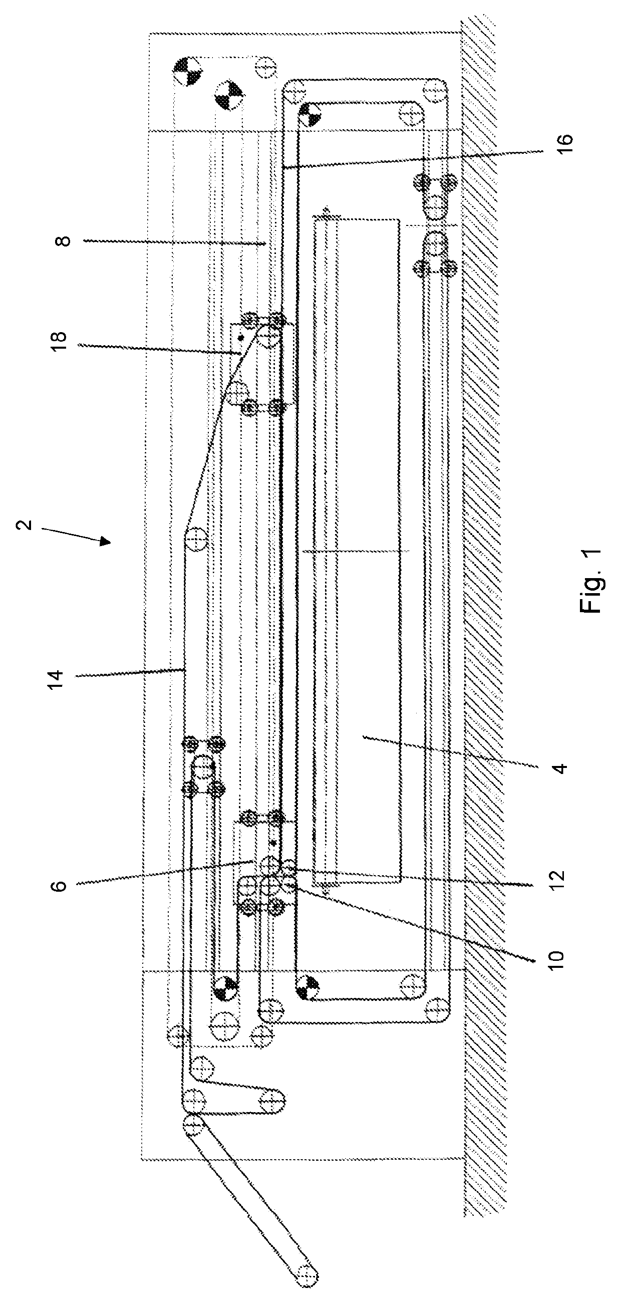 Output conveyor belt of a crosslapper