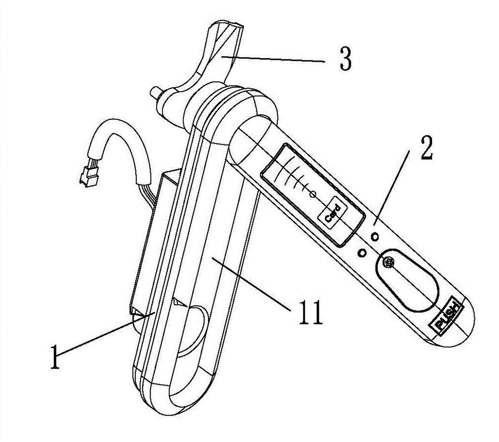 Integrated equipment cabinet lock with wireless sensing handle