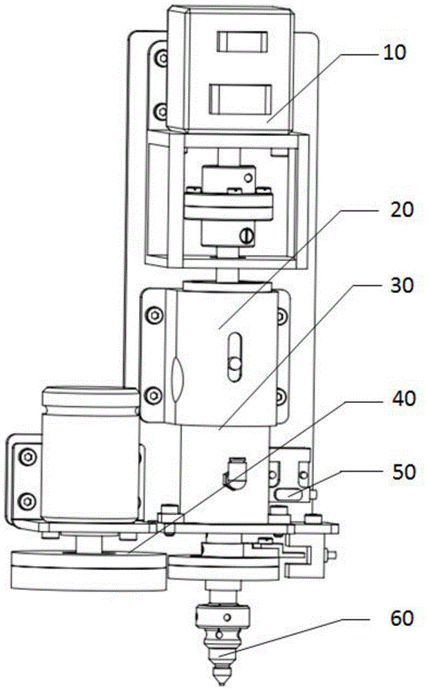 A chip pick-and-place device