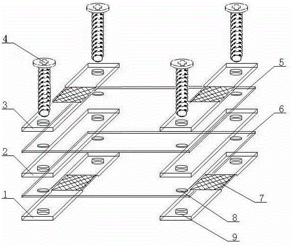 Double-layer assembly type cytomechanics loading carrier device