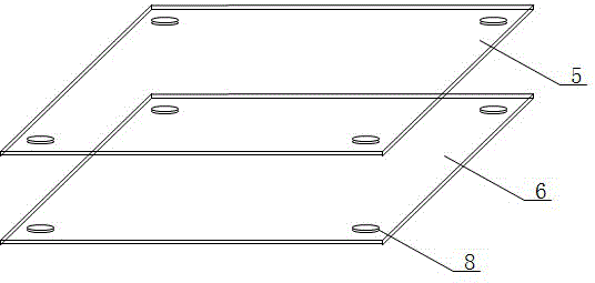 Double-layer assembly type cytomechanics loading carrier device