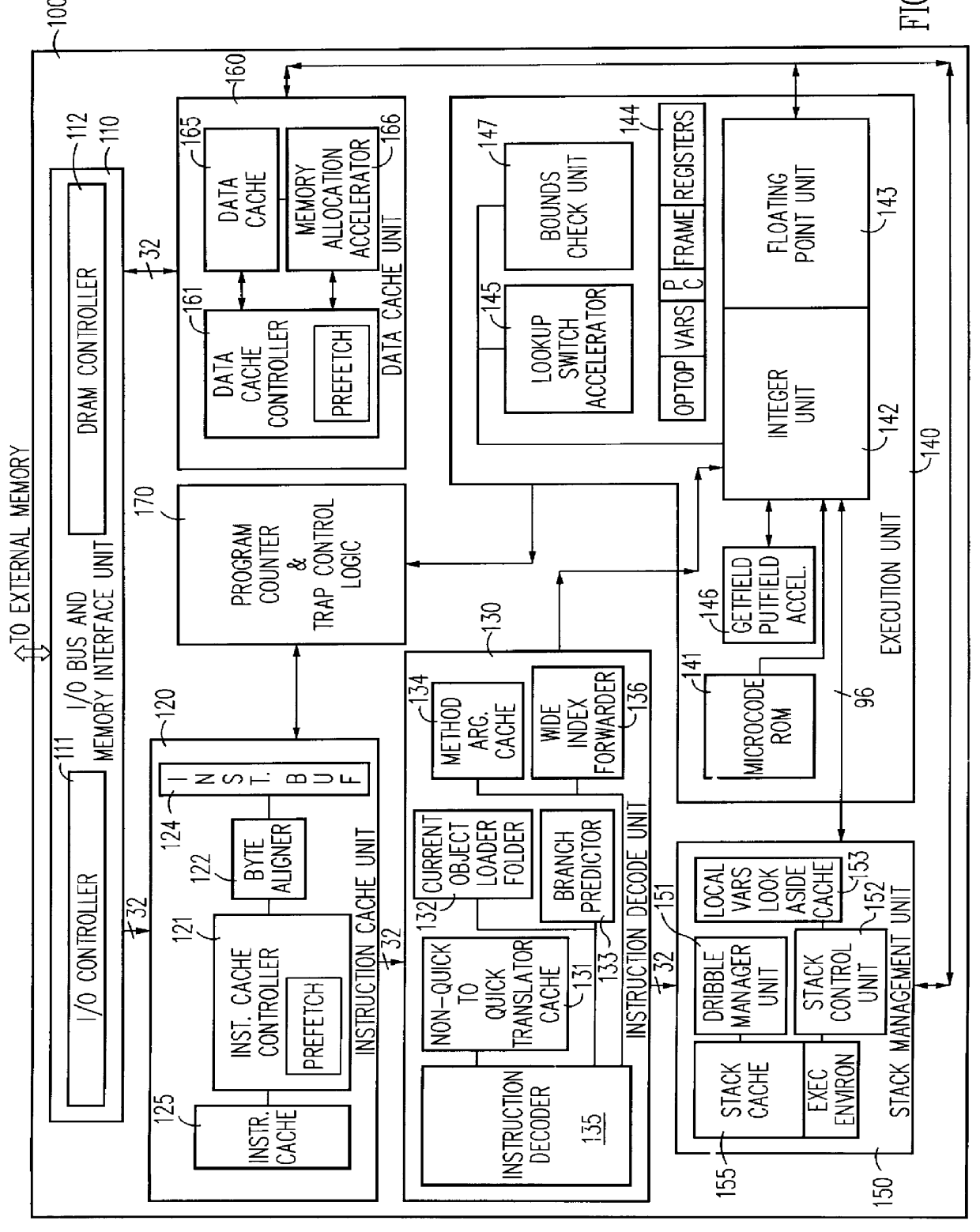 Hardware virtual machine instruction processor