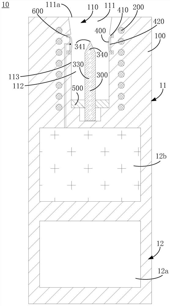 Heater and heating atomization device