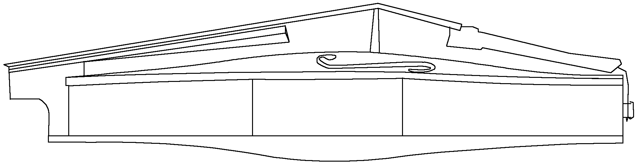 Acoustic structure fiddle and manufacturing method thereof