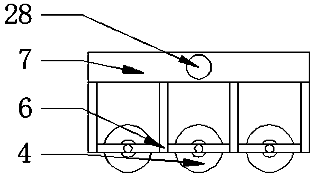 Double-faced machine for corrugated board production