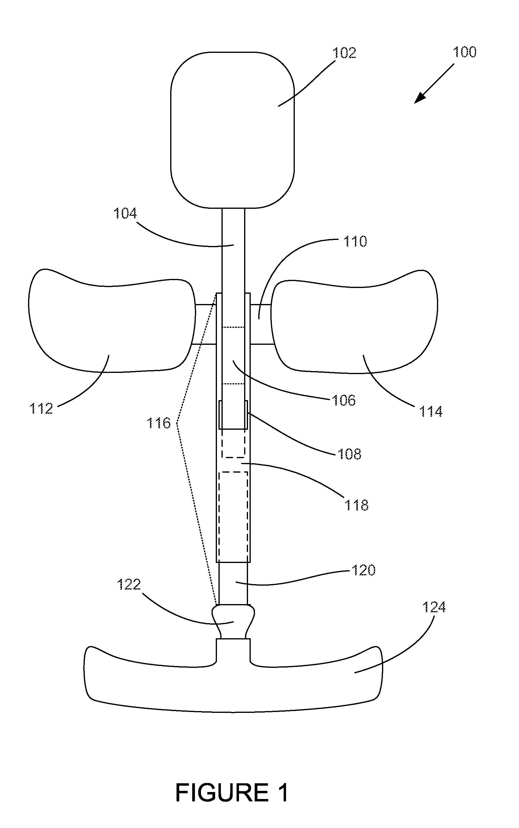 Impact transfer device