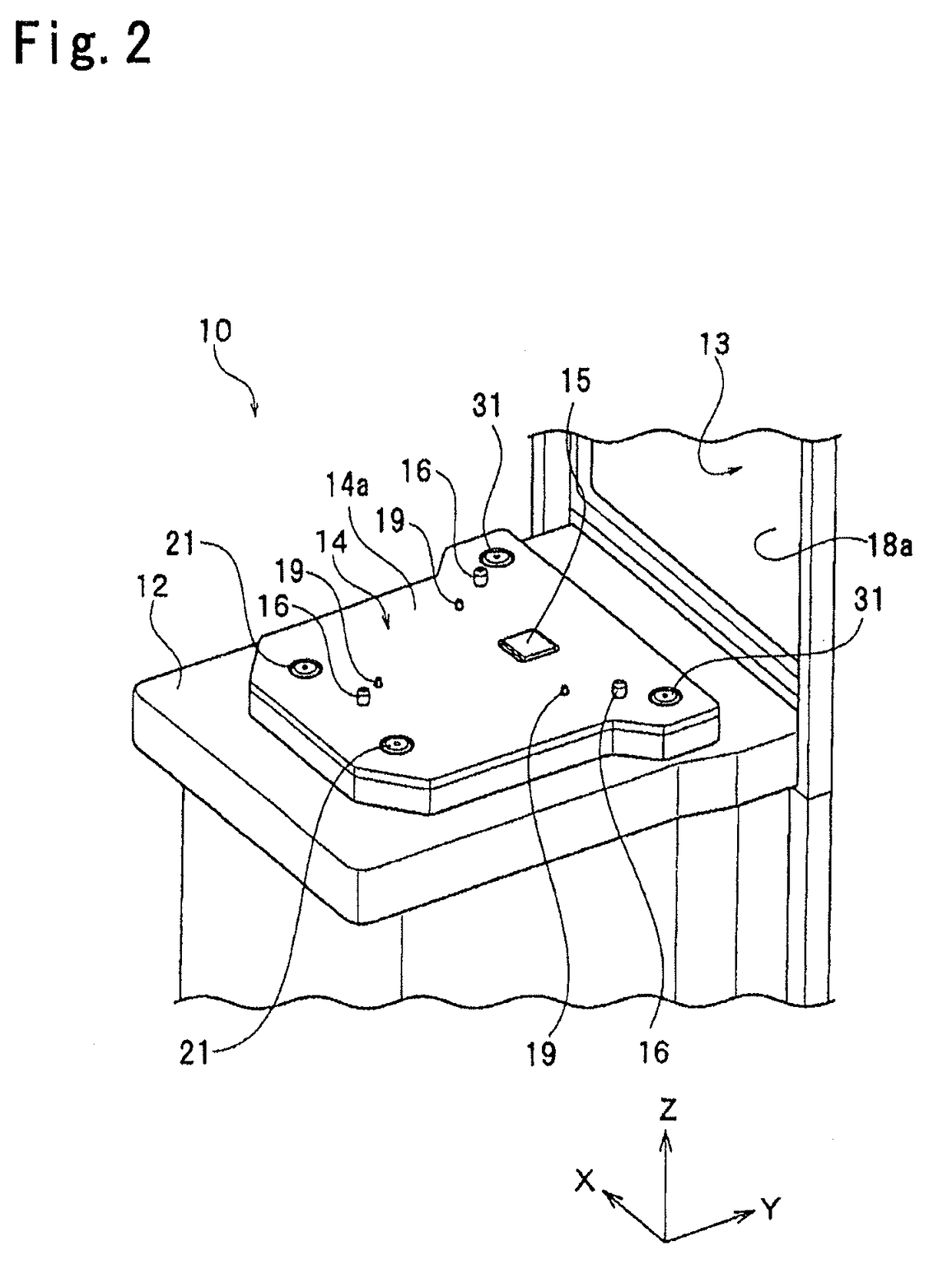 Load port device and cleaning gas introducing method into a container on a load port