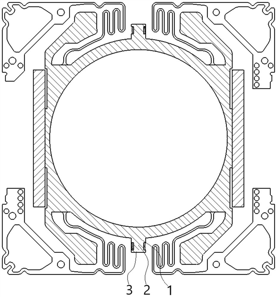 Wrapping post structure, carrier, lens driving device, photographic device and electronic product