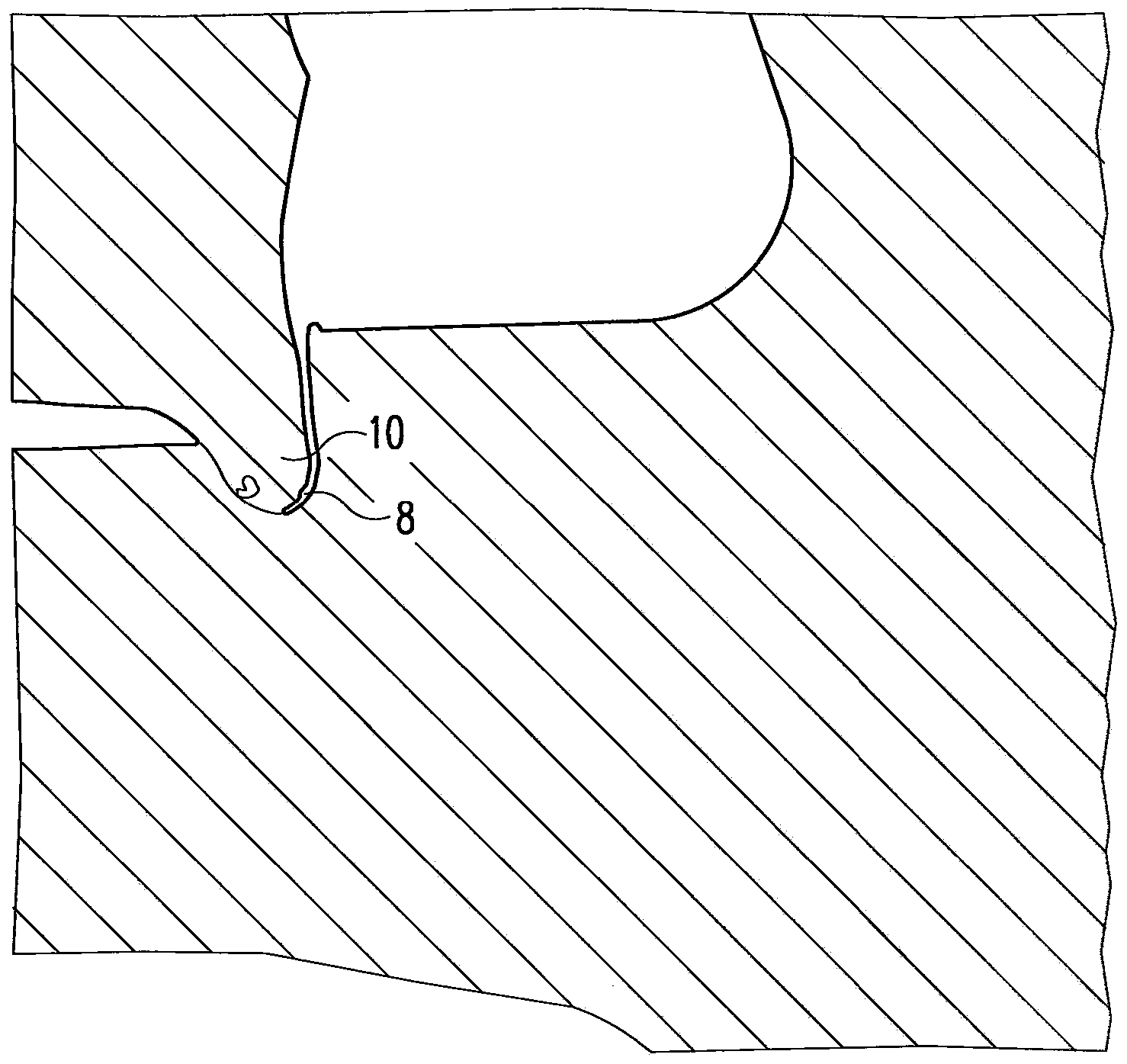 Integral Workpiece Having A Duct, And Manufacturing Method For Same