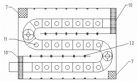 A kind of cold air setting equipment for fresh wet noodle production