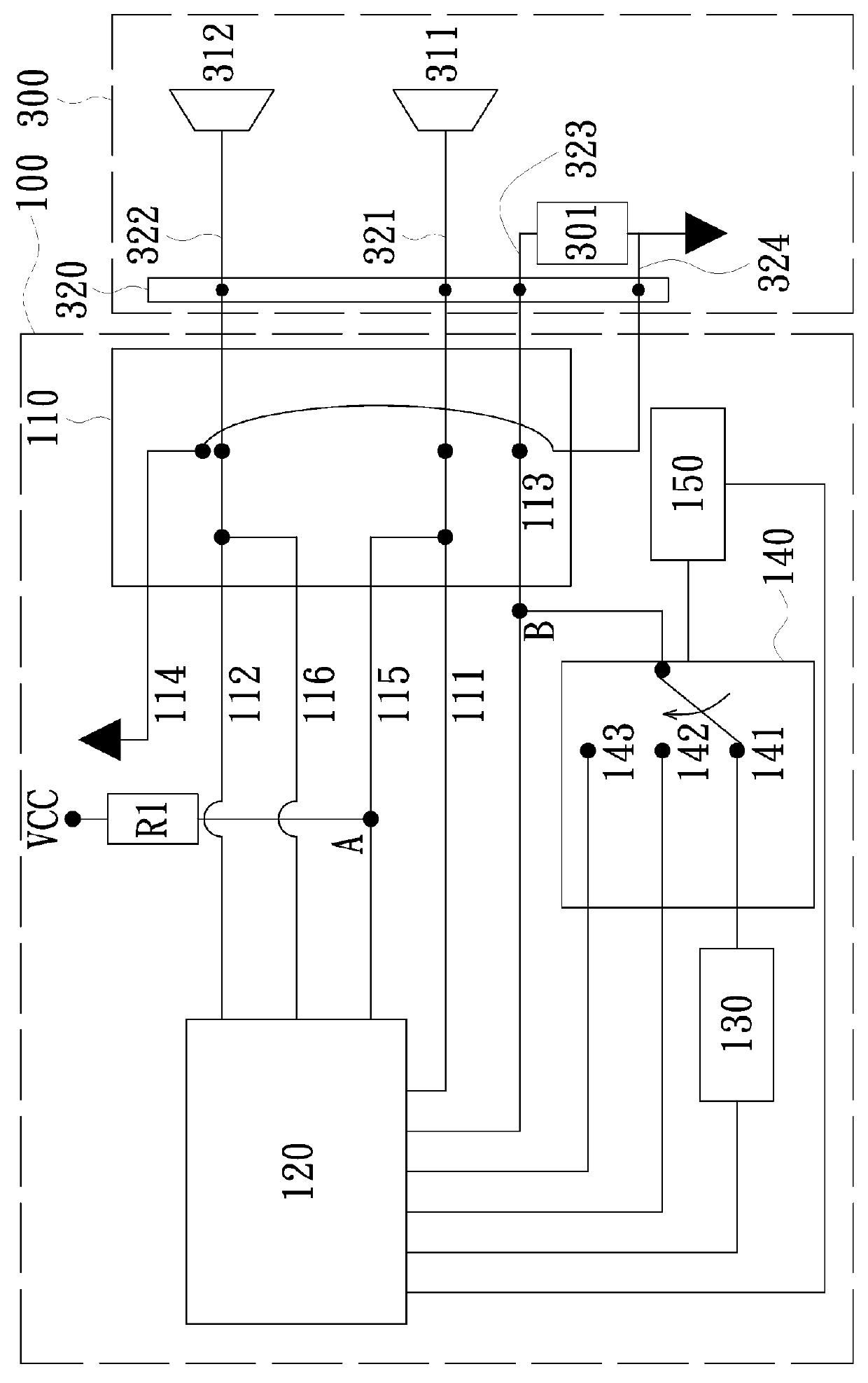 Mobile device and corresponding noise-canceling earphone