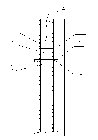 Measuring method for monitoring soil mass layered settlement