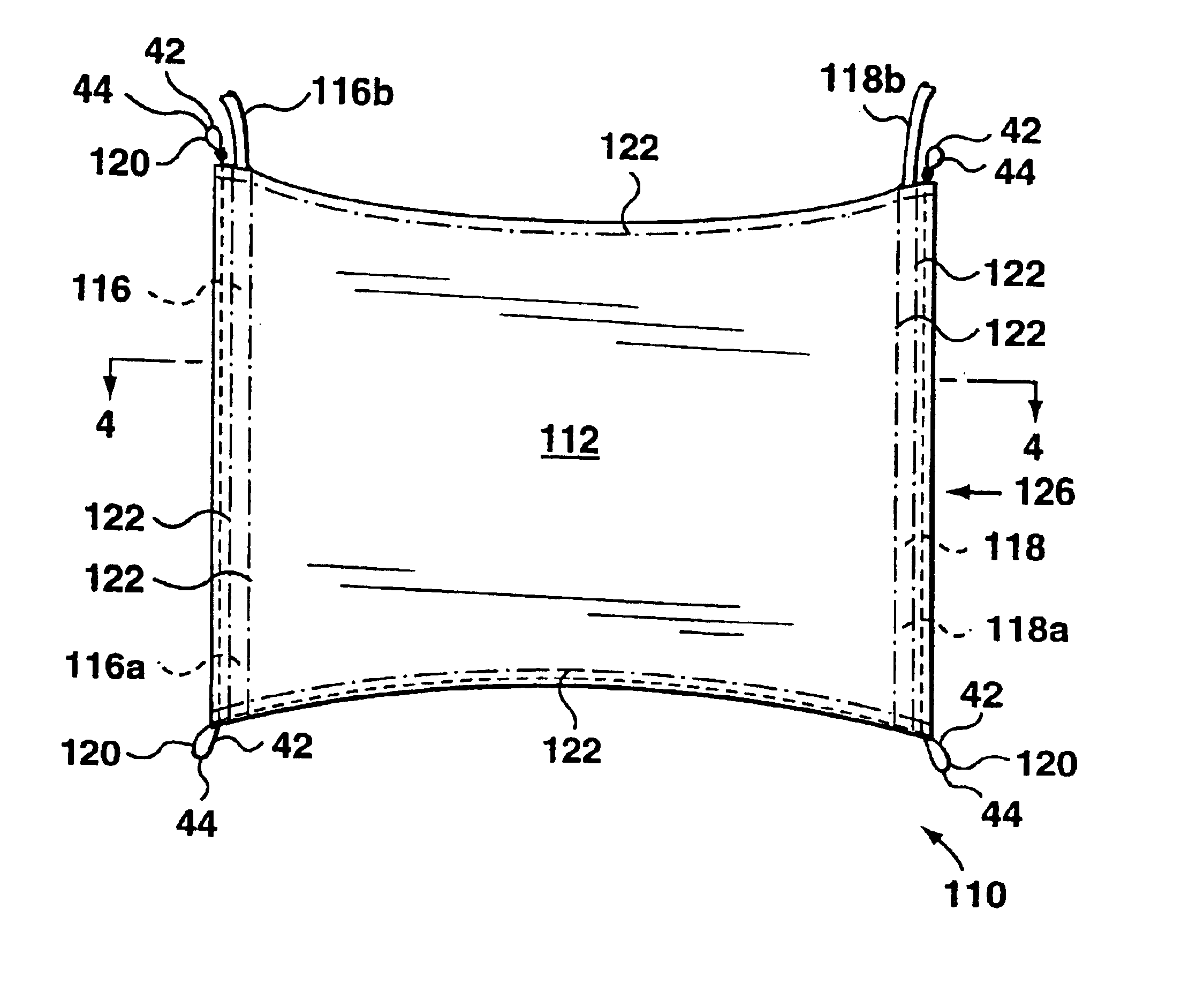 Membrane module for gas transfer and membrane supported biofilm process