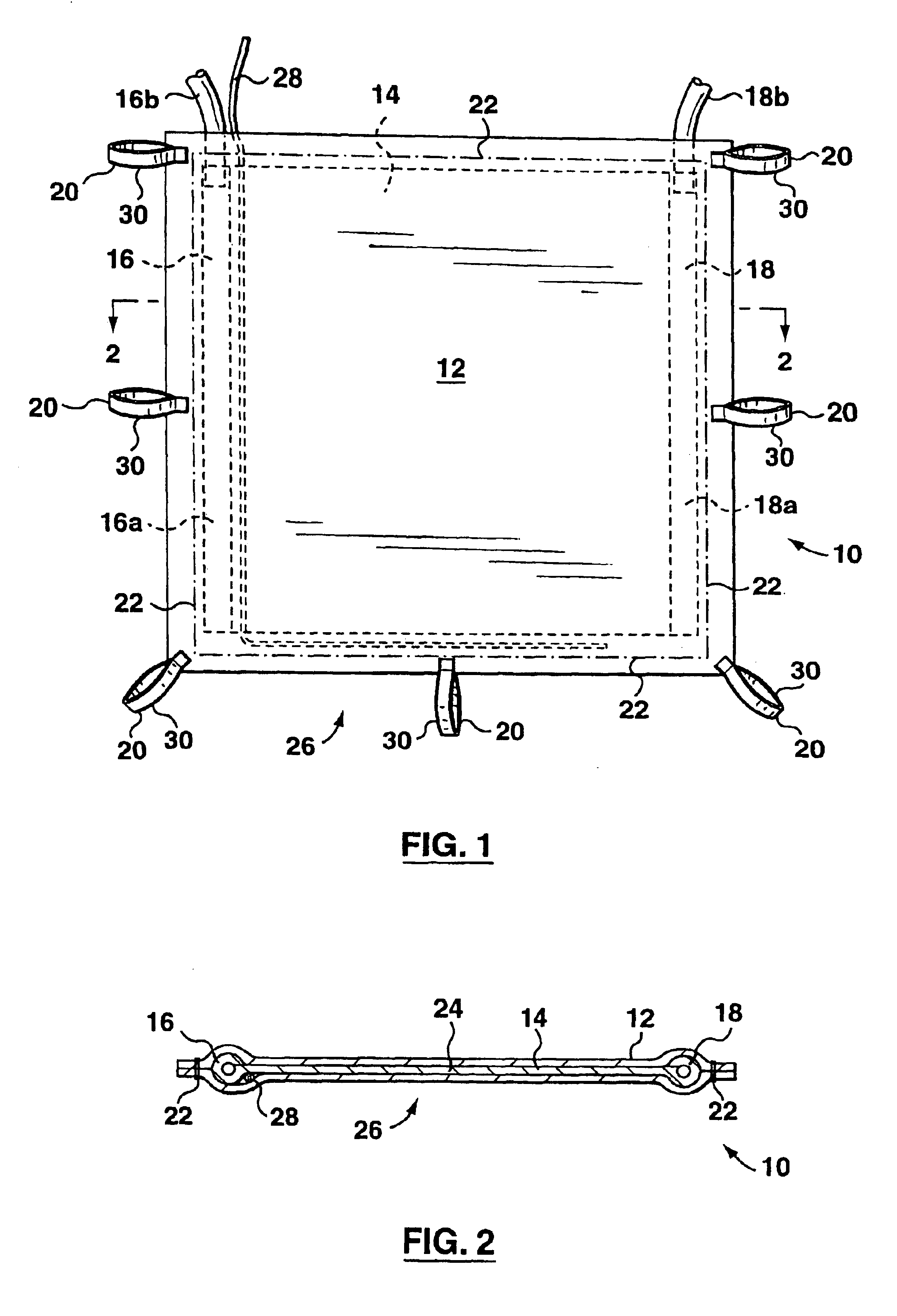 Membrane module for gas transfer and membrane supported biofilm process